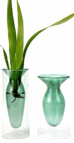 Amphora Glass Water Planter